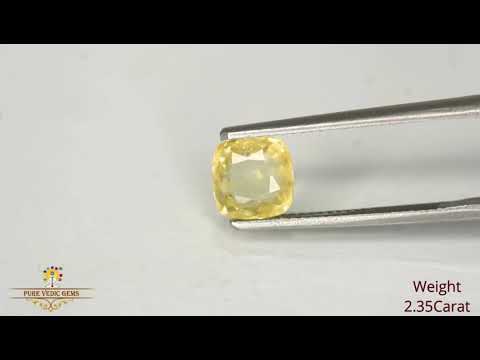 Yellow Sapphire 2.35ct. (Luxury) video