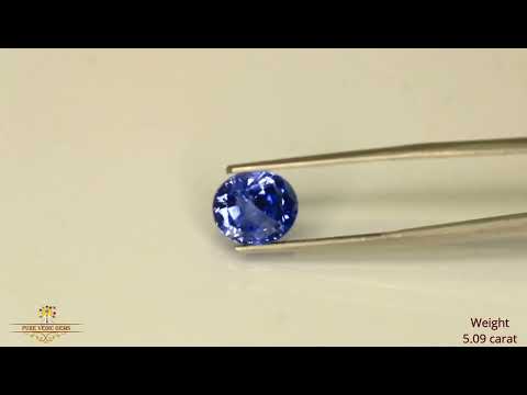 Blue Sapphire 5.10ct.On-Demand video