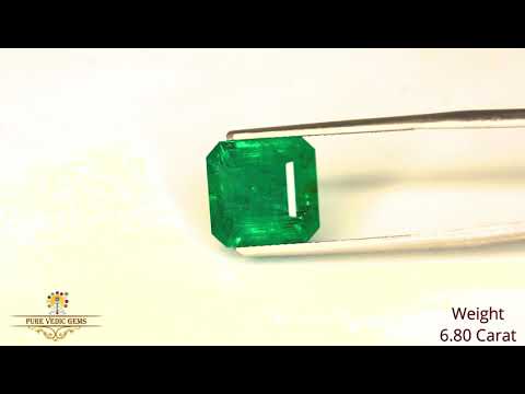 Emerald 6.80ct. (Super Luxury) video