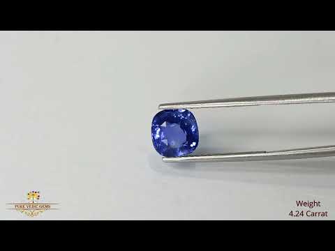 Blue Sapphire 4.24ct.On-Demand video