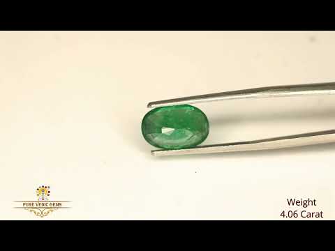 Emerald 4.06ct. (Super Premium) video