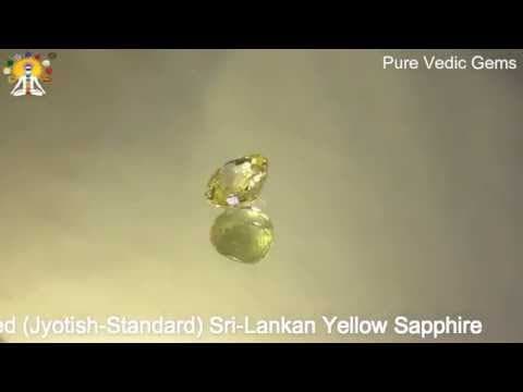 Yellow sapphire 9.34ct.On-Demand video