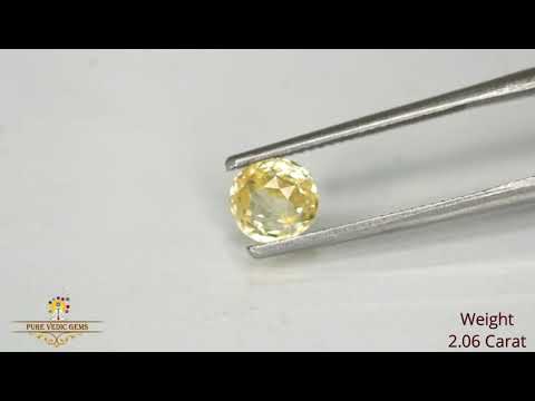 Yellow Sapphire 2.06ct. (Luxury) video