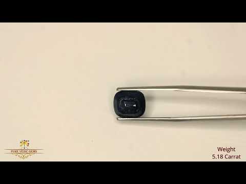 Blue Sapphire 5.18ct.On-Demand video