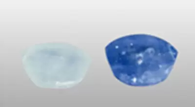 Gemstone heating treatment example one