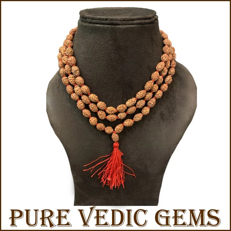 Three Mukhi Rudraksha Mala — image 1