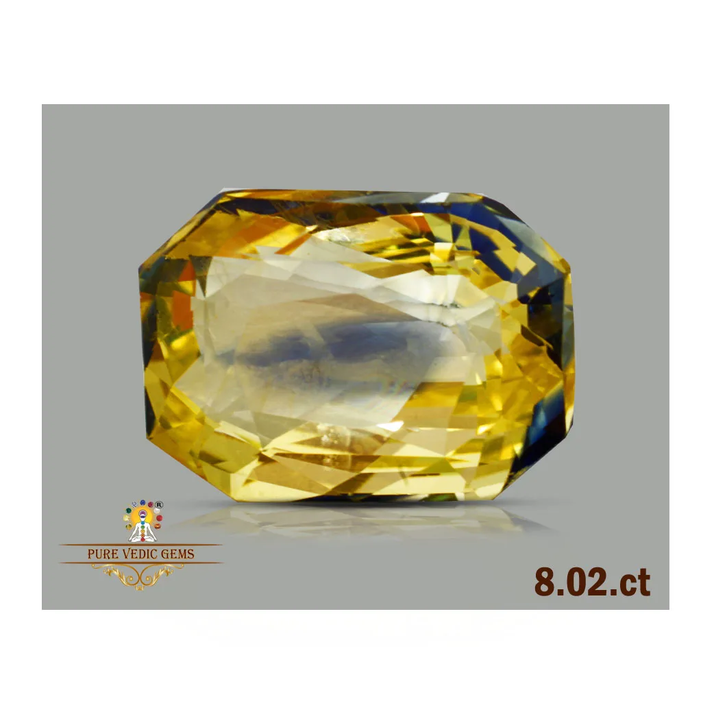 Pitambari Sapphire 8.02ct.On-Demand — image 1