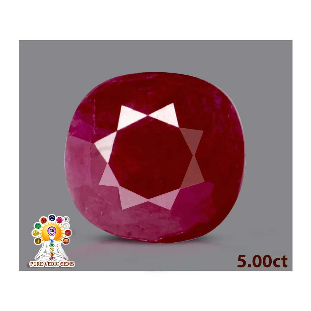 Fine Burma Ruby 5.00ct On-Demand — image 1