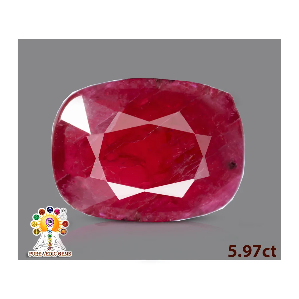 African Ruby 5.97ct. (Luxury) — image 1