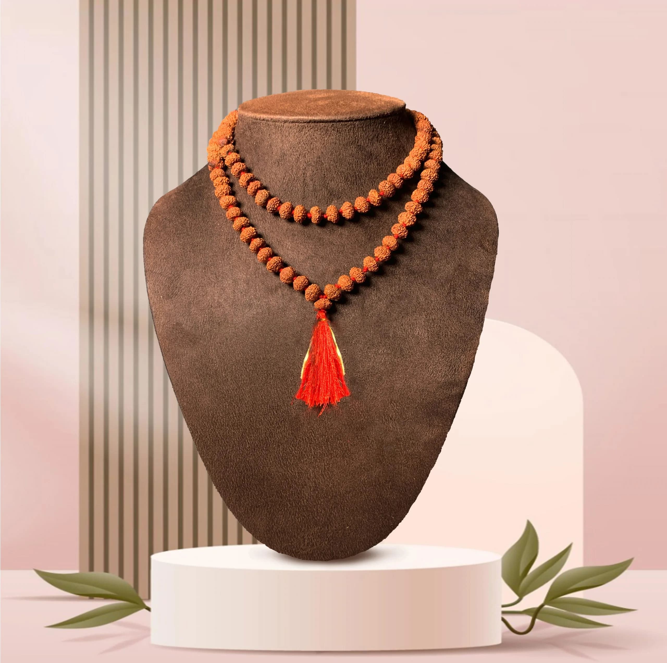 9 Mukhi Rudraksha Mala 8MM — image 1