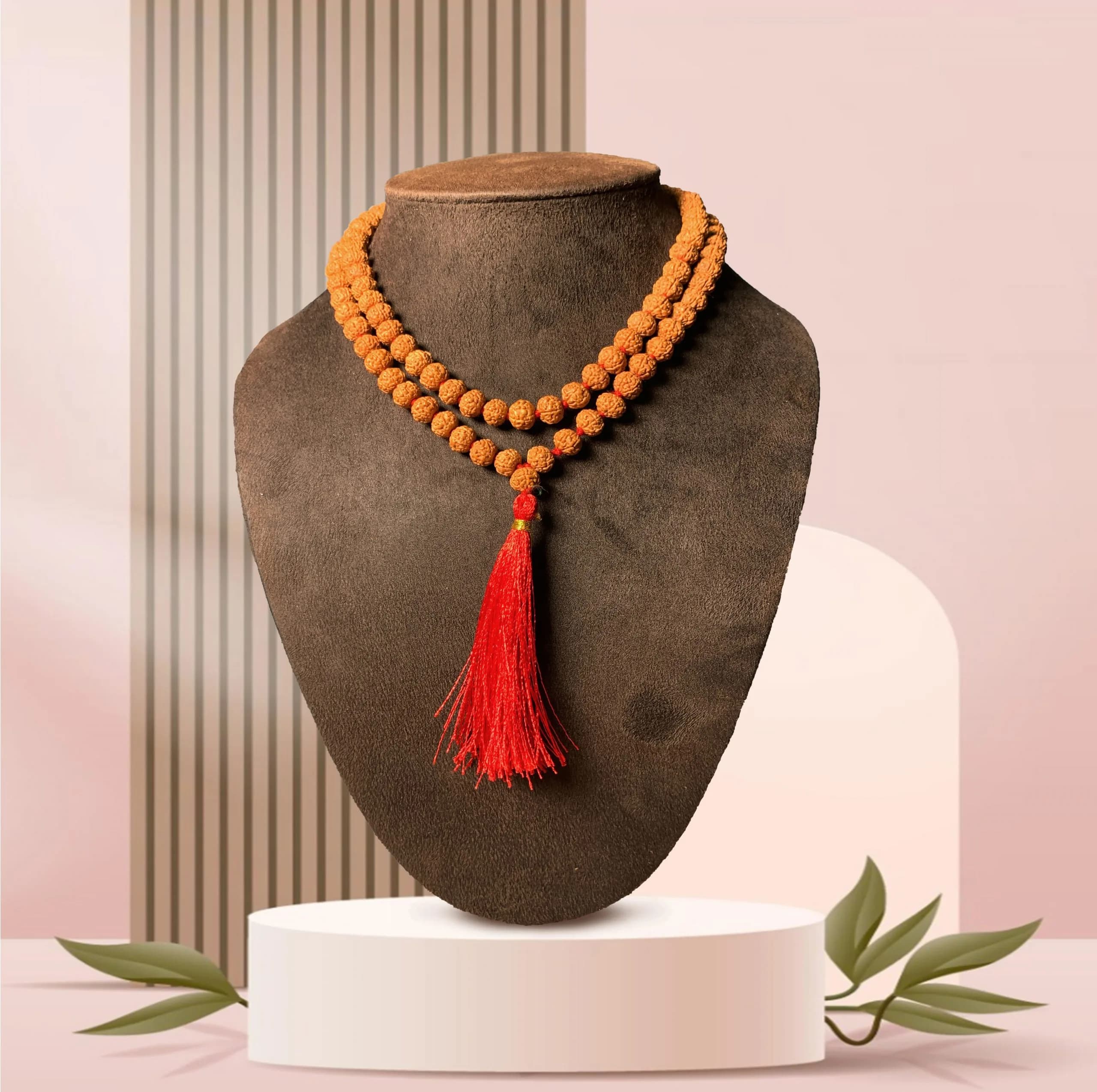 6 Mukhi Rudraksha Mala 8MM — image 1