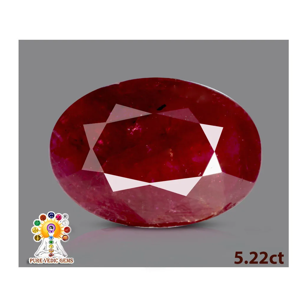 African Ruby 5.22ct. (Super Luxury) — image 1