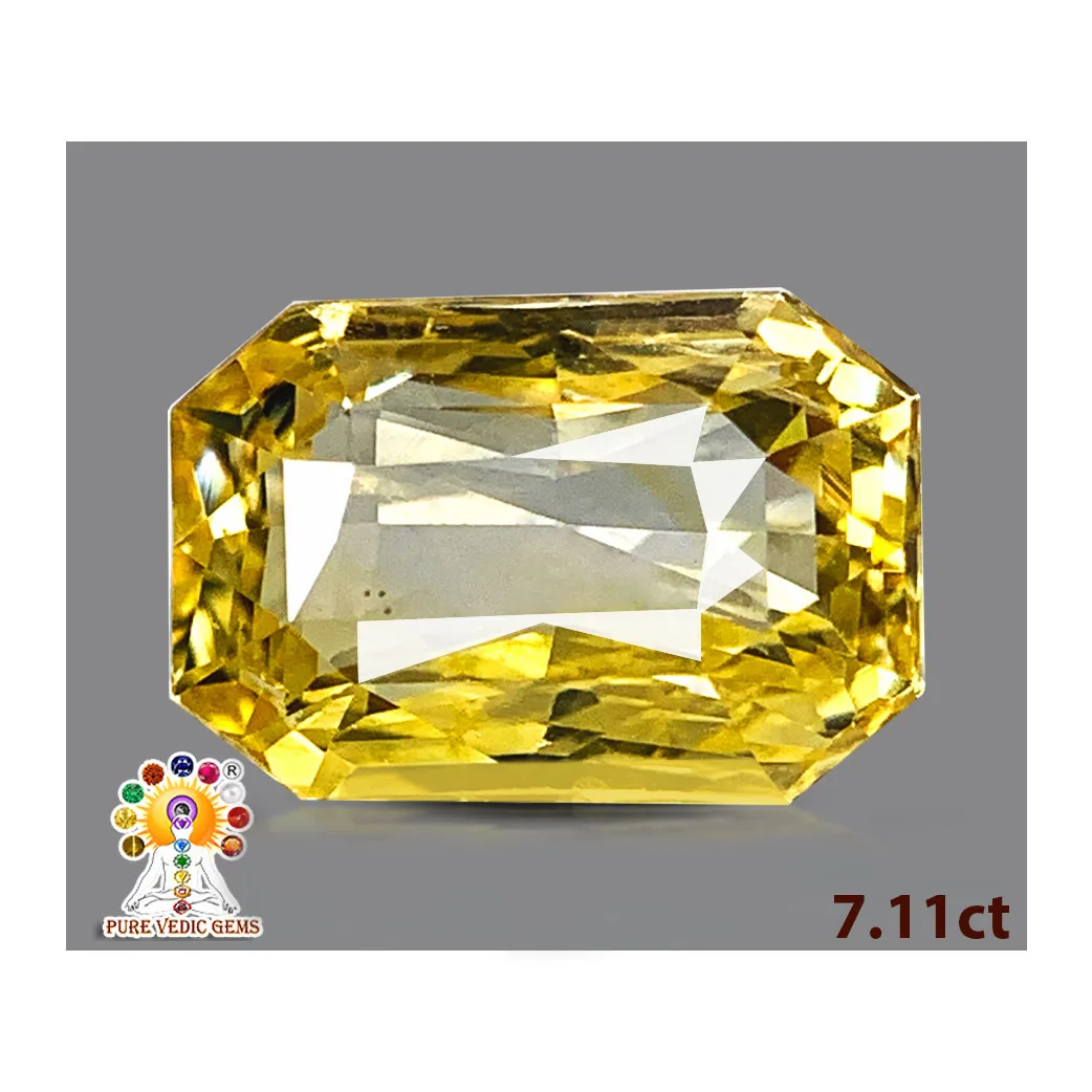 Yellow Sapphire 7.11ct.On-Demand — image 1