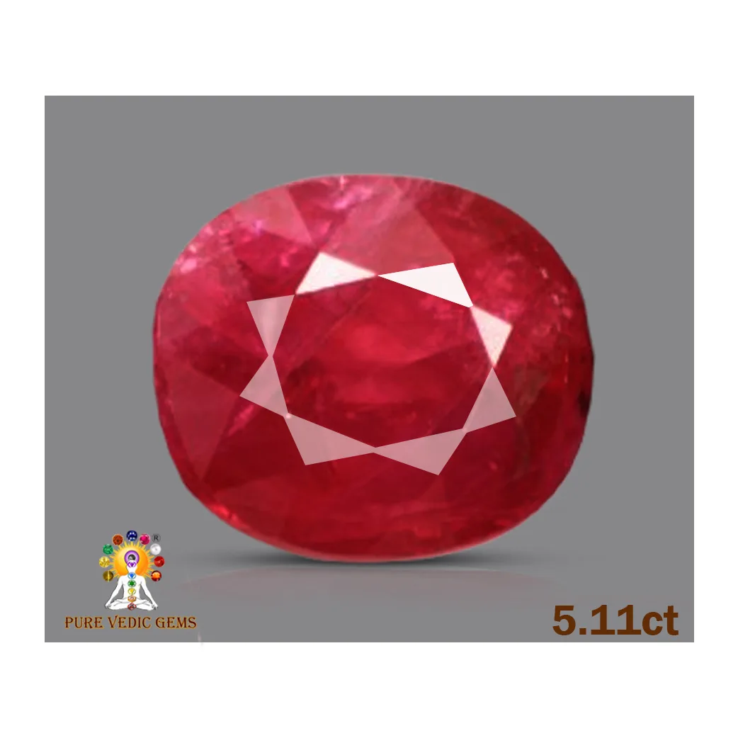 Fine Burma Ruby 5.11ct On-Demand — image 1