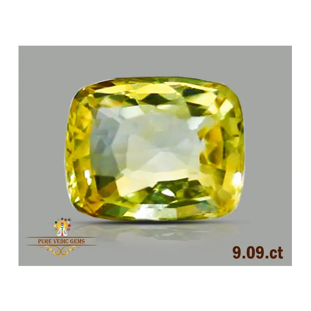 Yellow Sapphire 9.09ct.On-Demand — image 1