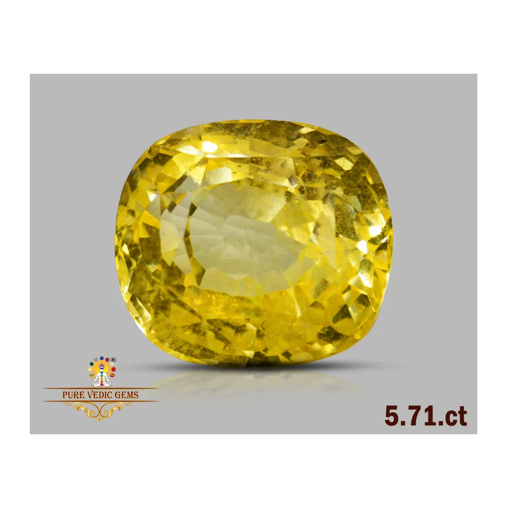 Yellow Sapphire 5.71ct.On-Demand — image 1