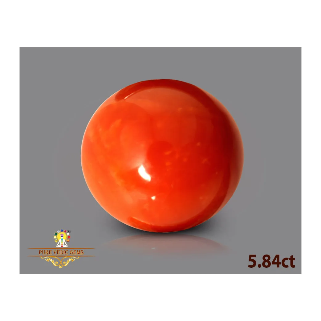 Japanese Red Coral 5.84ct-On Demand — image 1