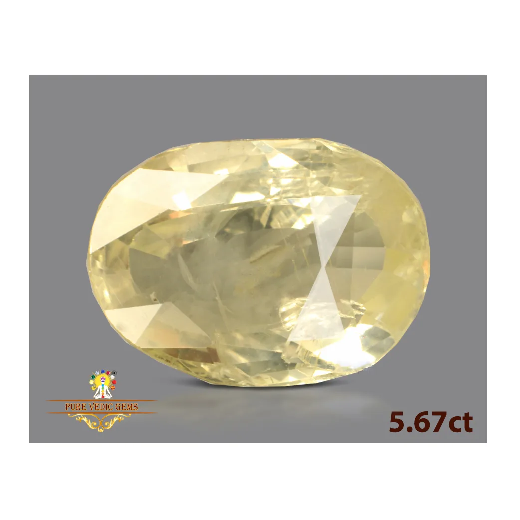 Yellow Sapphire 5.67ct. (Super Premium) — image 1