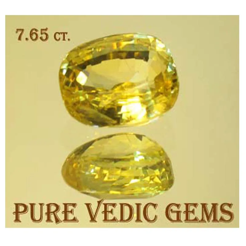 Yellow Sapphire 7.65ct.On-Demand — image 1