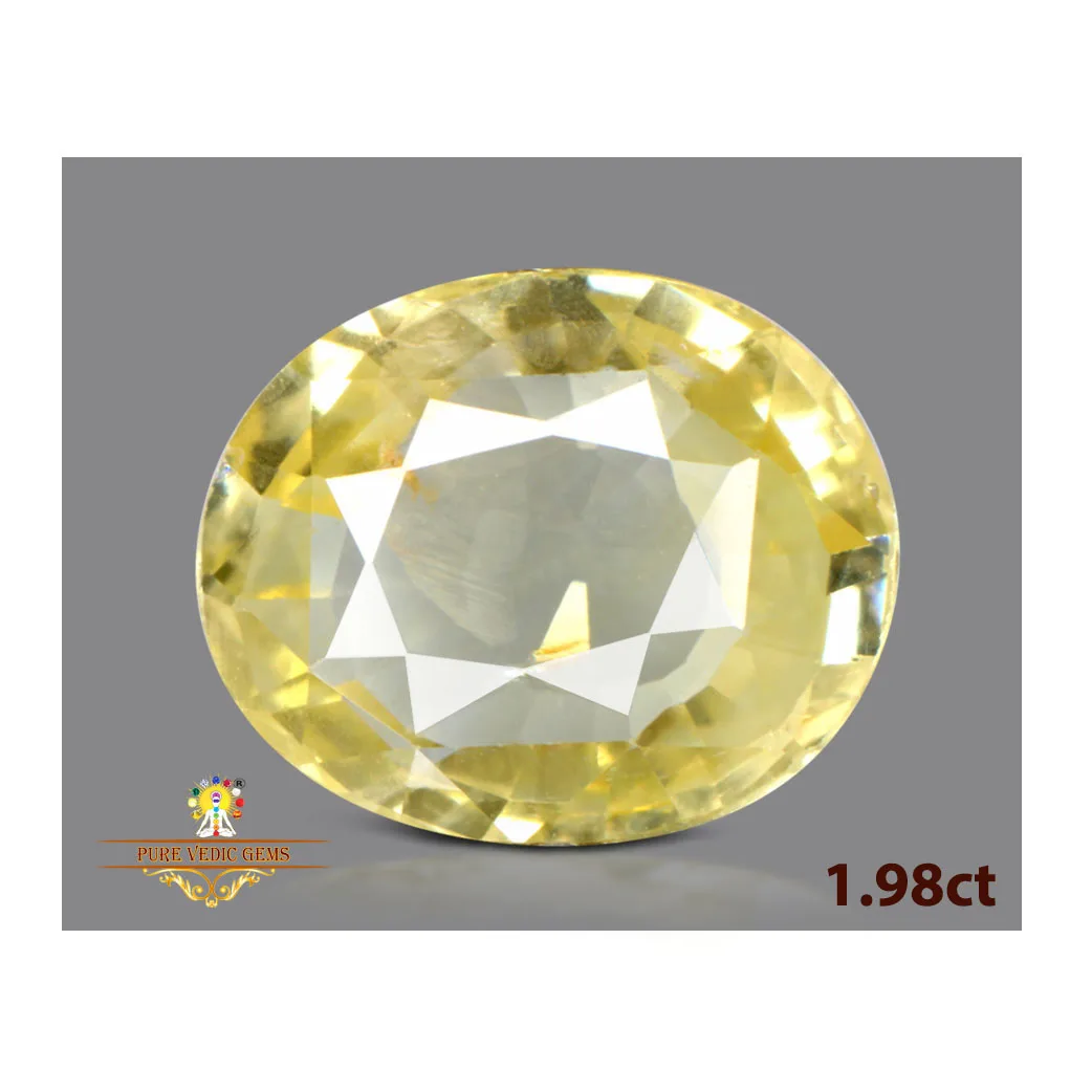 Yellow Sapphire 1.98ct. (Luxury) — image 1