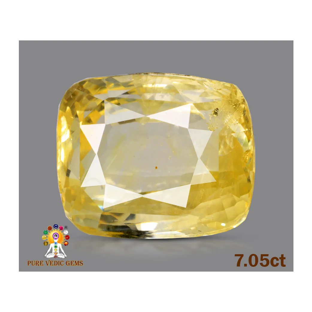 Yellow Sapphire 7.05ct.On-Demand — image 1