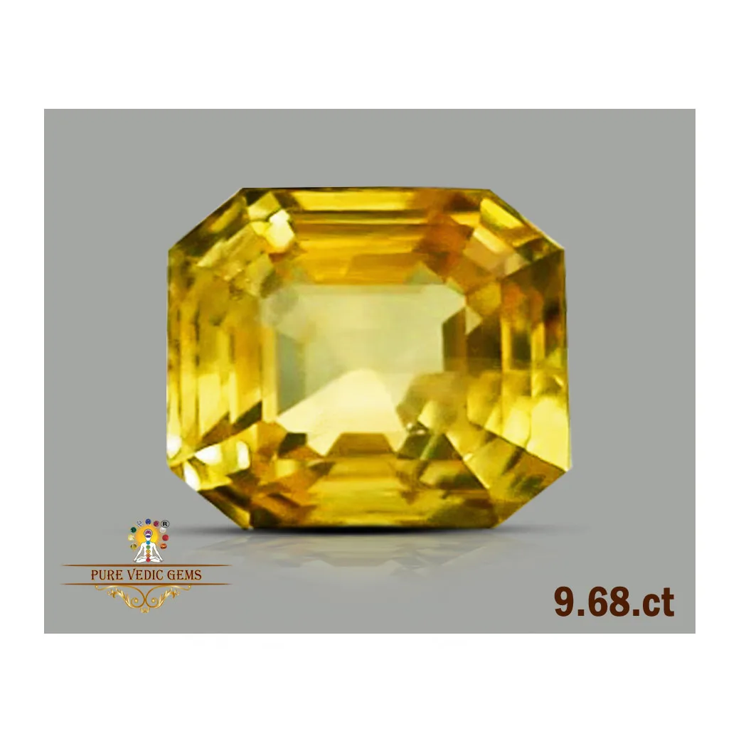 Yellow Sapphire 9.68 ct.@On Demand — image 1