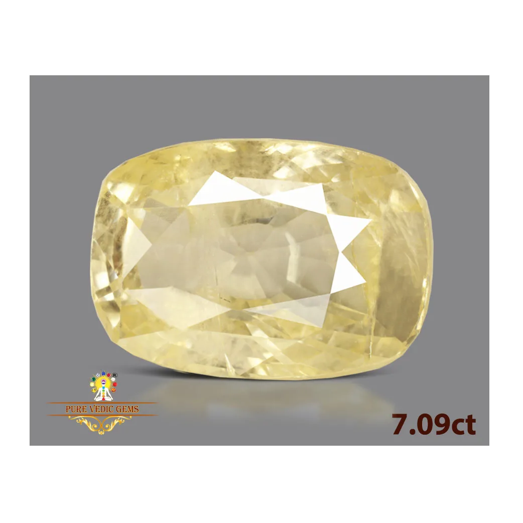 Yellow Sapphire 7.09 ct. (Super Premium) — image 1