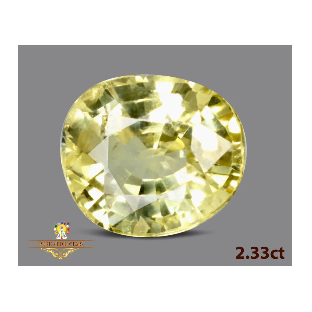 Yellow Sapphire 2.33ct. (Luxury) — image 1