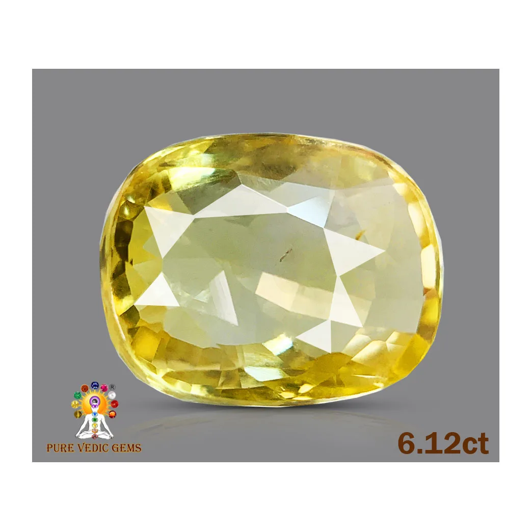 Yellow Sapphire 6.12ct.On-Demand — image 1