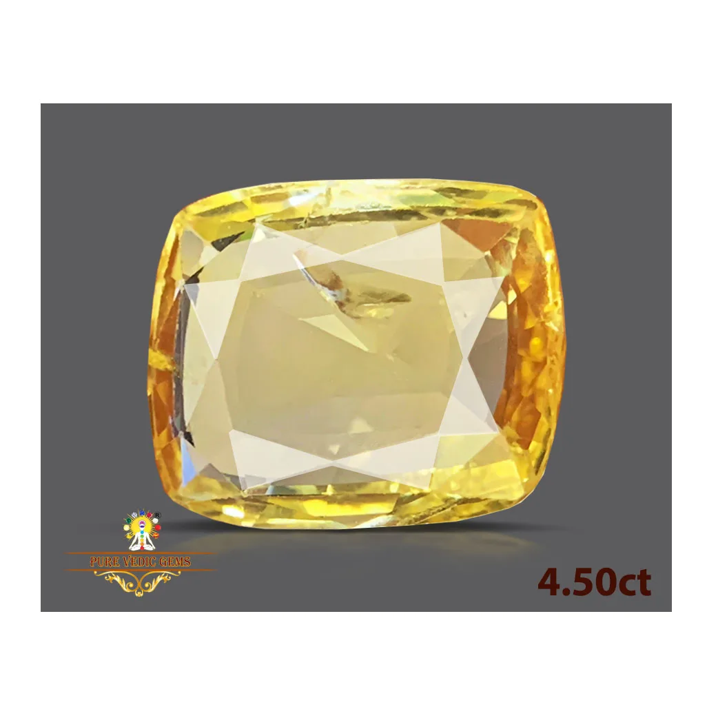 Yellow Sapphire 4.50ct. (Super Luxury) — image 1