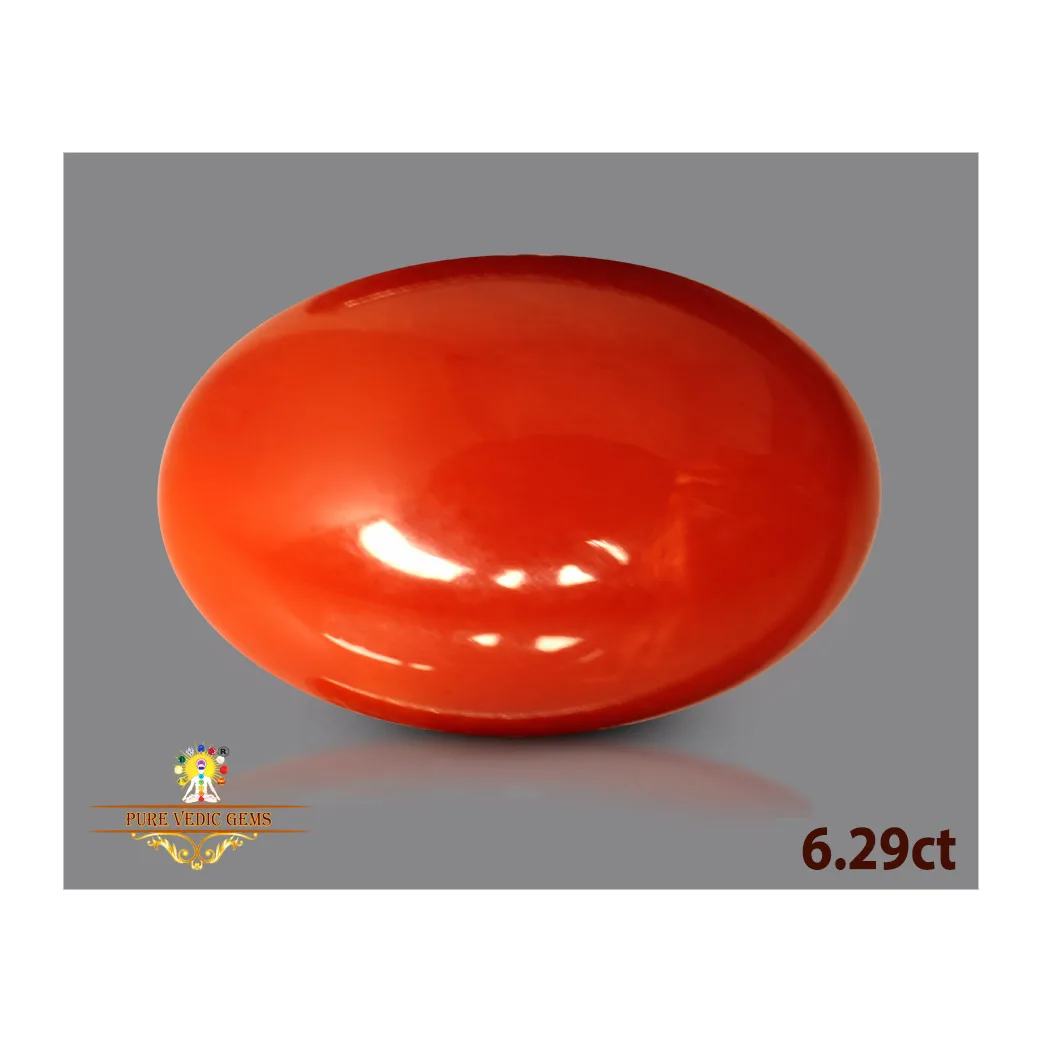 Japanese Red Coral 6.29ct-On Demand — image 1