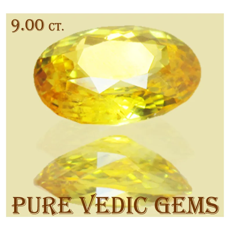 Yellow Sapphire 9.00ct On-Demand — image 1