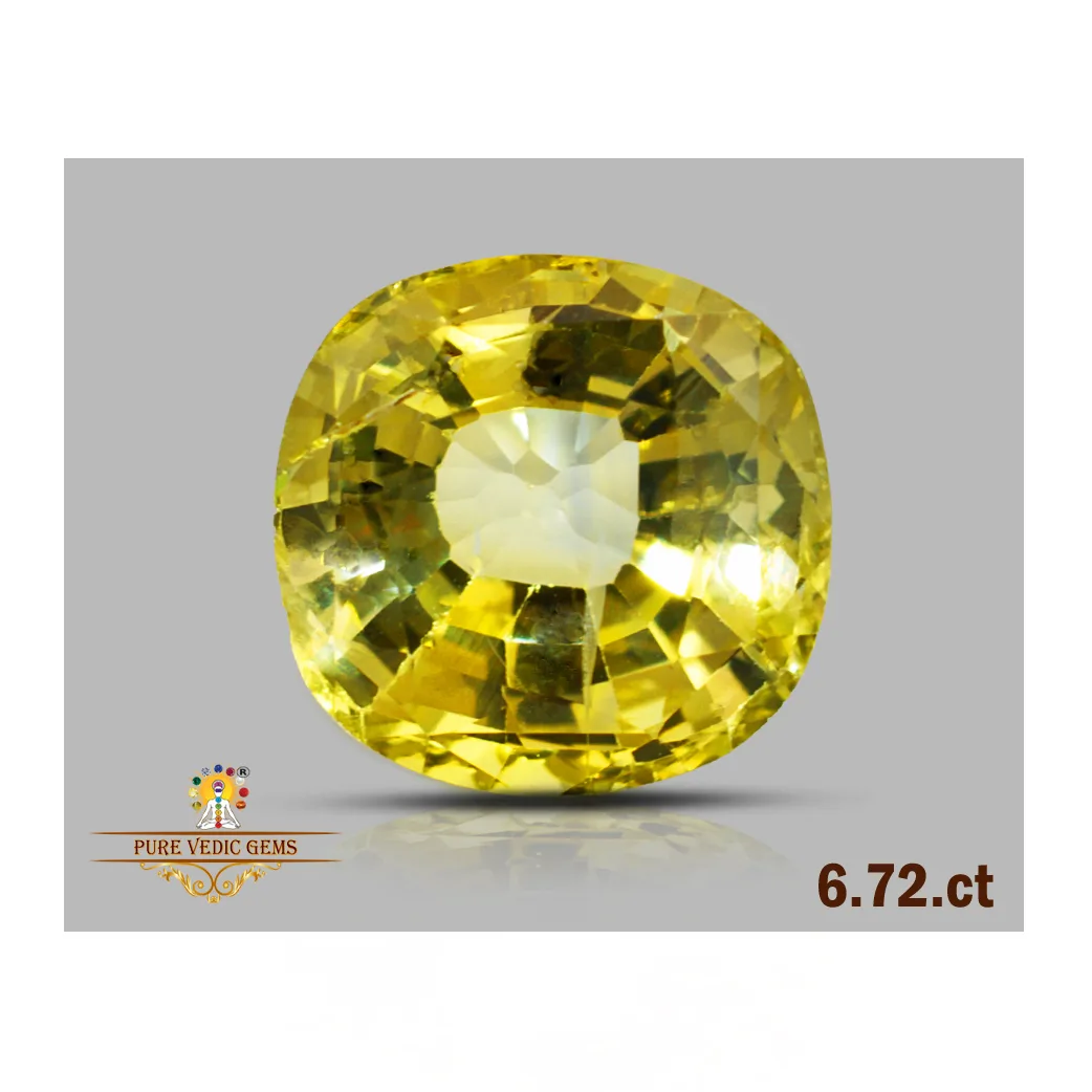 Yellow Sapphire 6.72ct.On-Demand — image 1