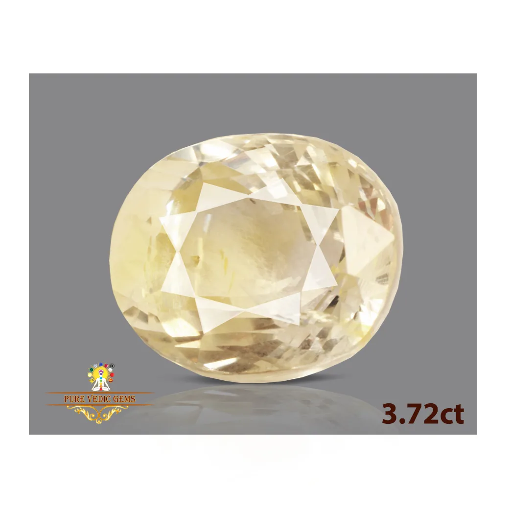 Yellow Sapphire 3.72ct. (Luxury) — image 1