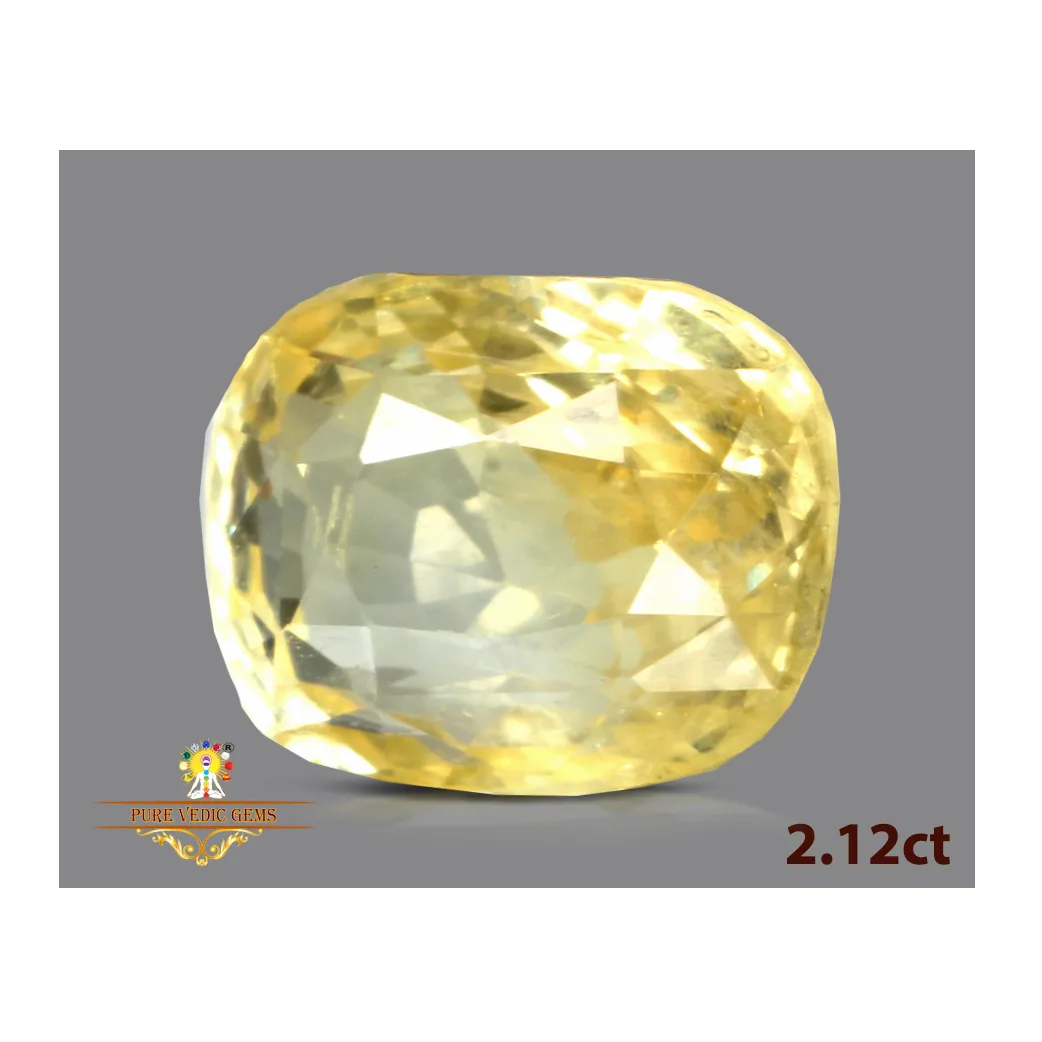 Yellow Sapphire 2.12ct. (Luxury) — image 1