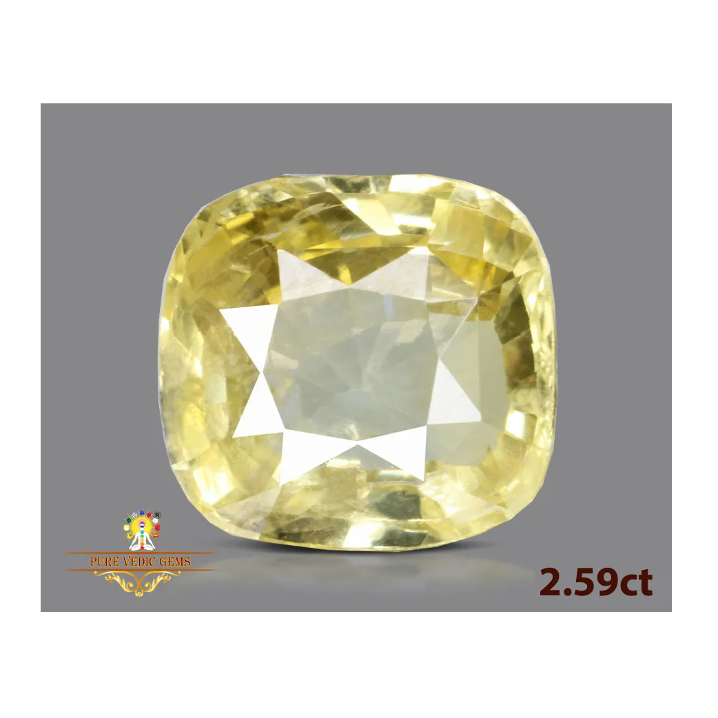 Yellow Sapphire 2.59ct. (Luxury) — image 1