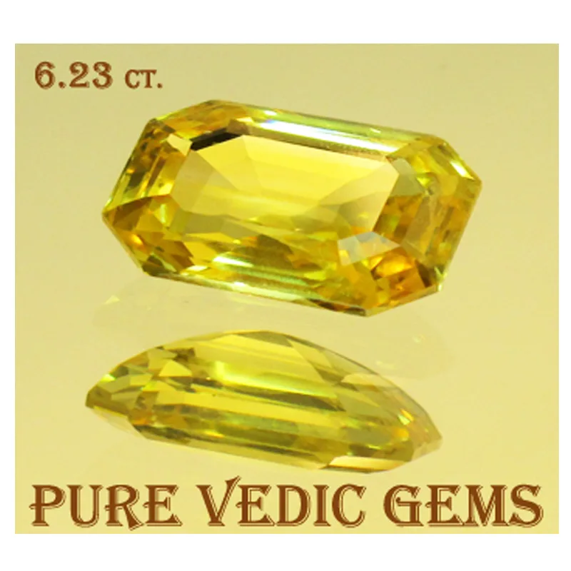 Yellow Sapphire 6.23ct On-Demand — image 1