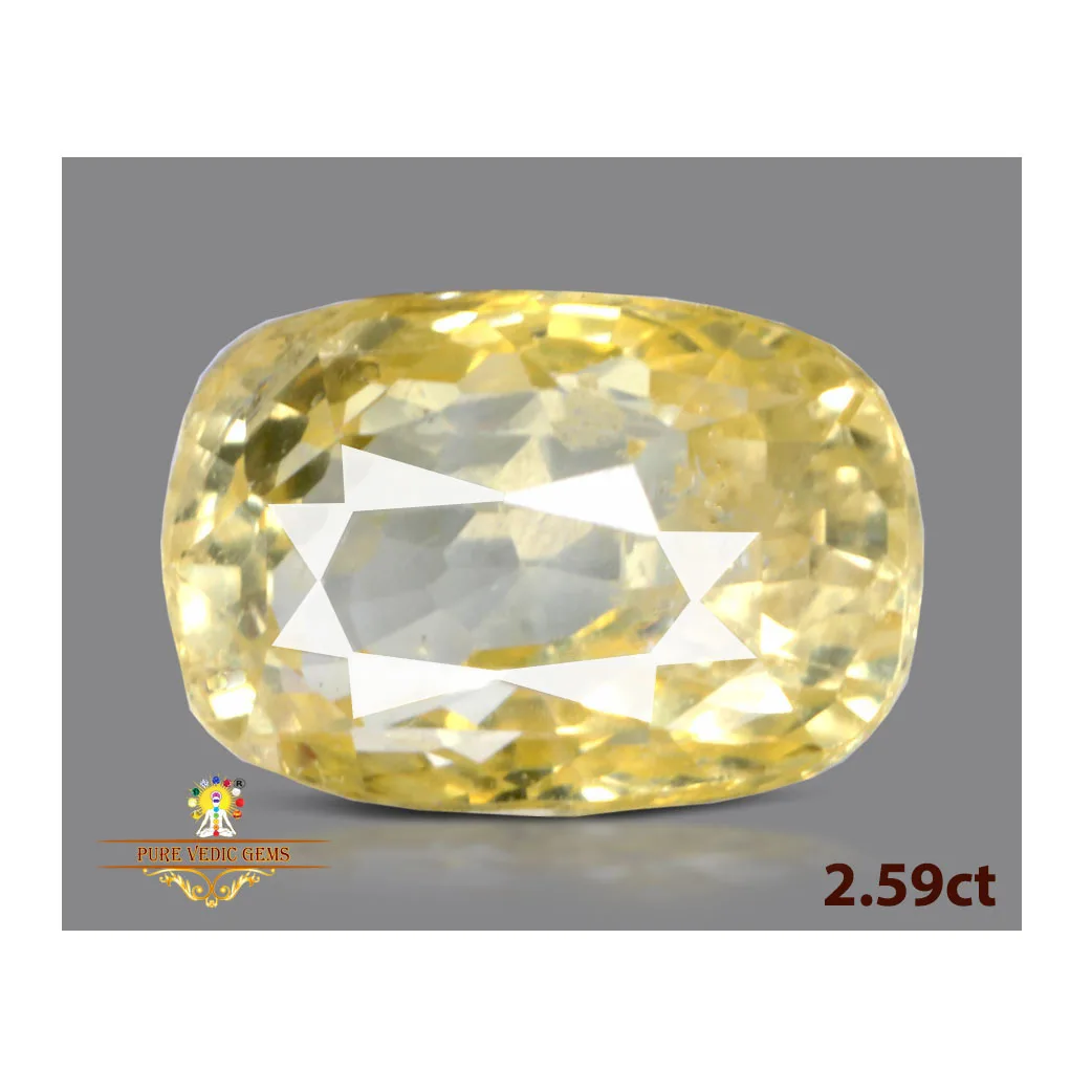 Yellow Sapphire 2.59ct. (Luxury) — image 1