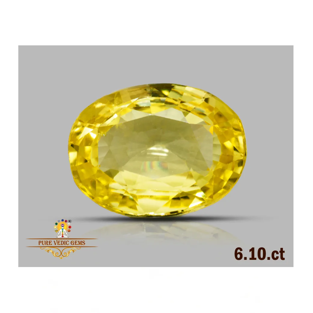 Yellow Sapphire 6.10ct.On-Demand — image 1