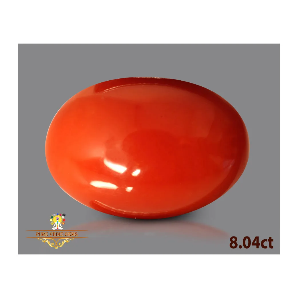Japanese Red Coral 8.04ct-On Demand — image 1