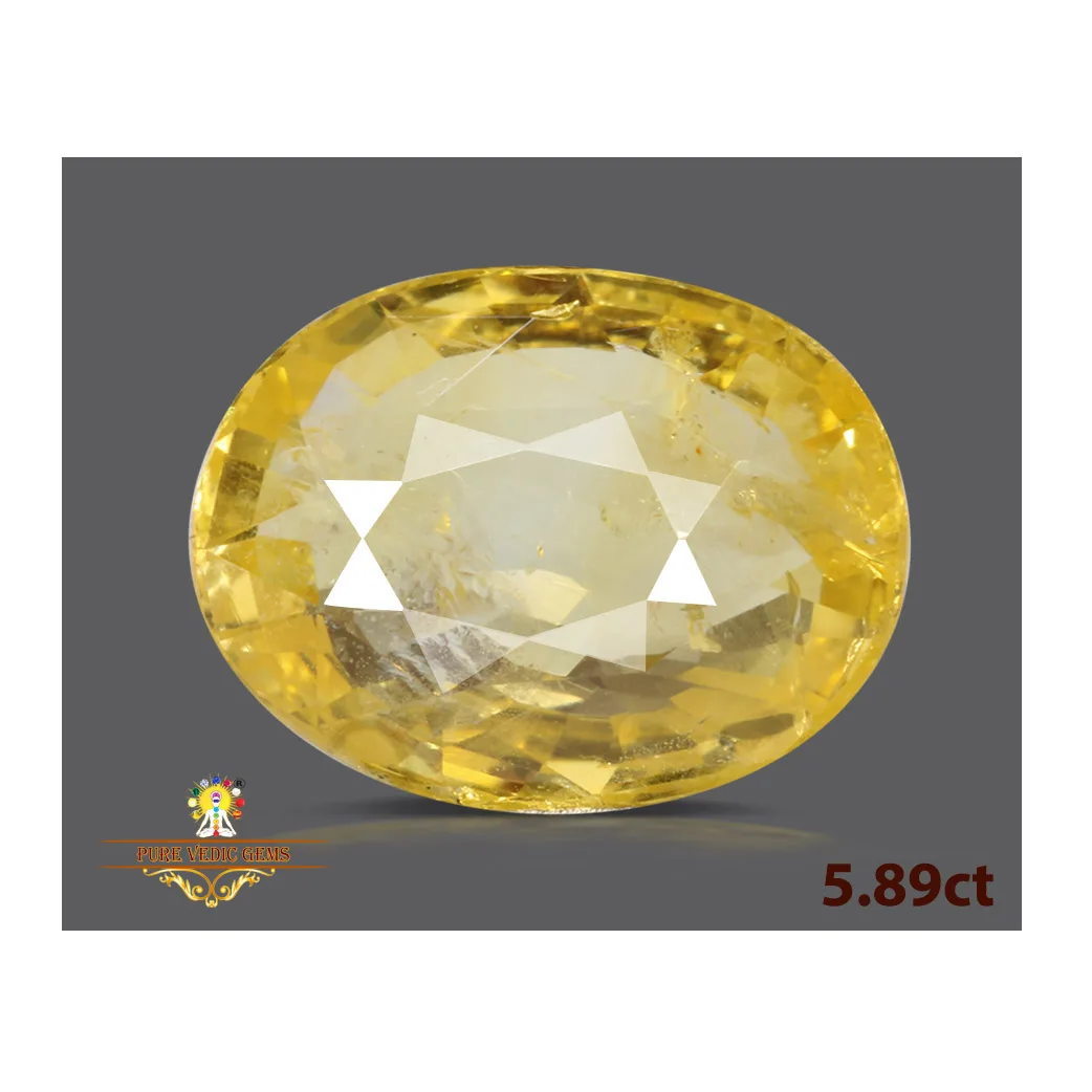 Yellow Sapphire 5.89ct.On-Demand — image 1