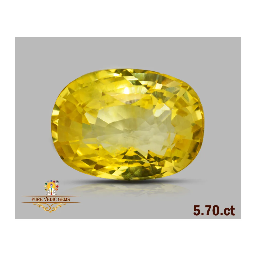 Yellow Sapphire 5.70ct.On-Demand — image 1