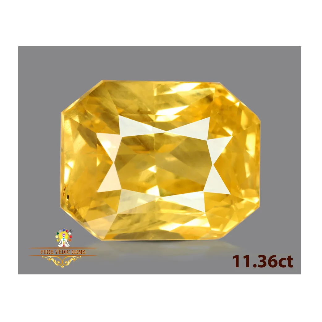 Yellow Sapphire 11.36ct.On-Demand — image 1