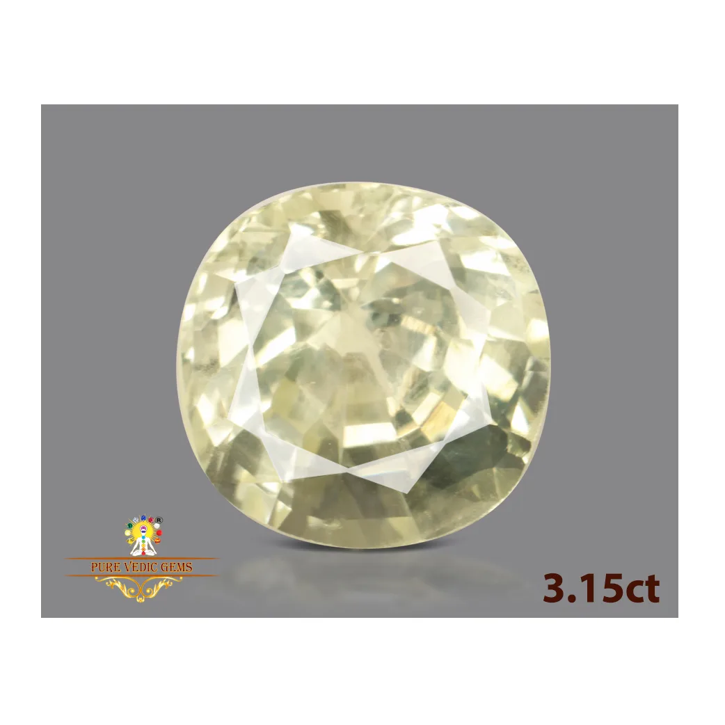 Yellow Sapphire 3.15ct. (Luxury) — image 1