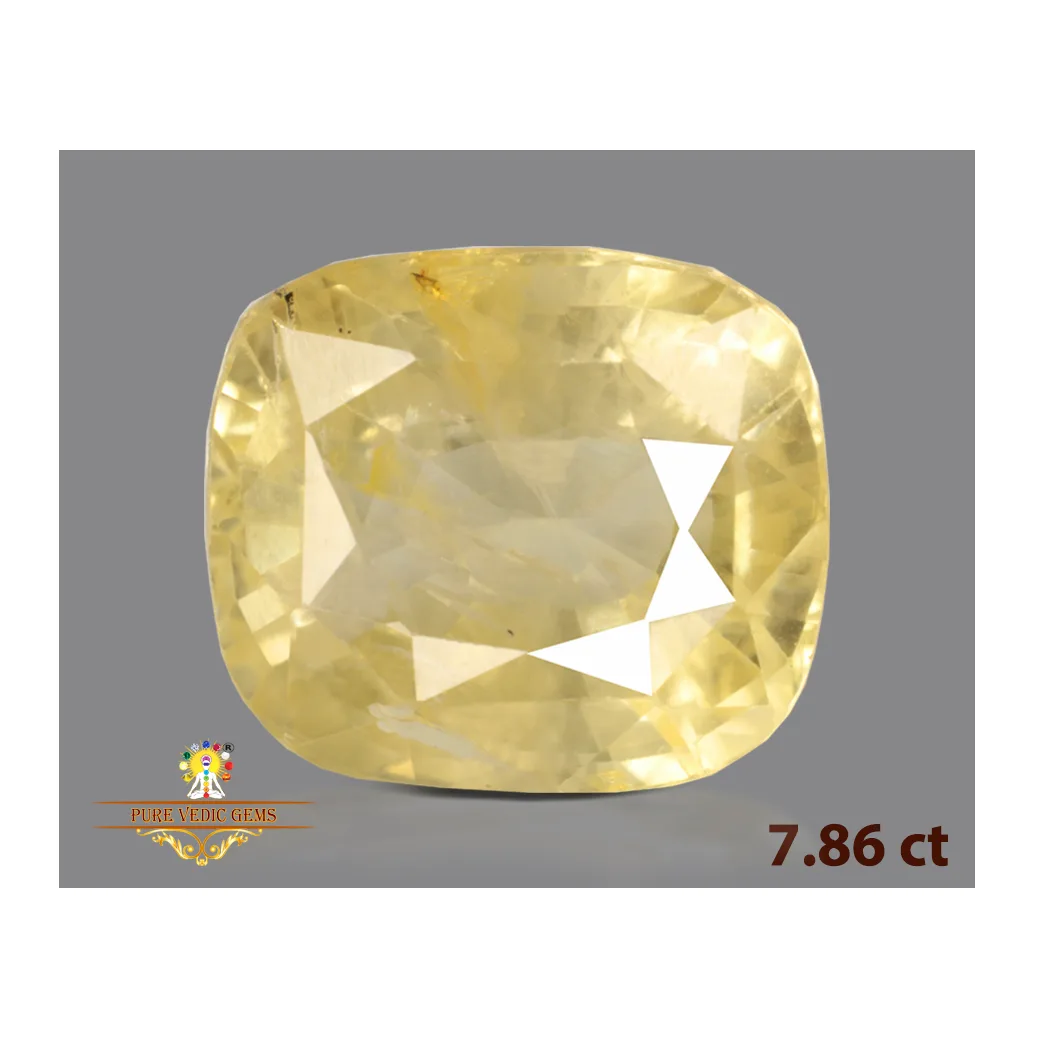 Yellow Sapphire 7.86ct. (Super Premium) — image 1