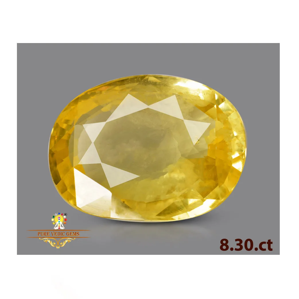 Yellow Sapphire 8.30ct. (Super Luxury) — image 1