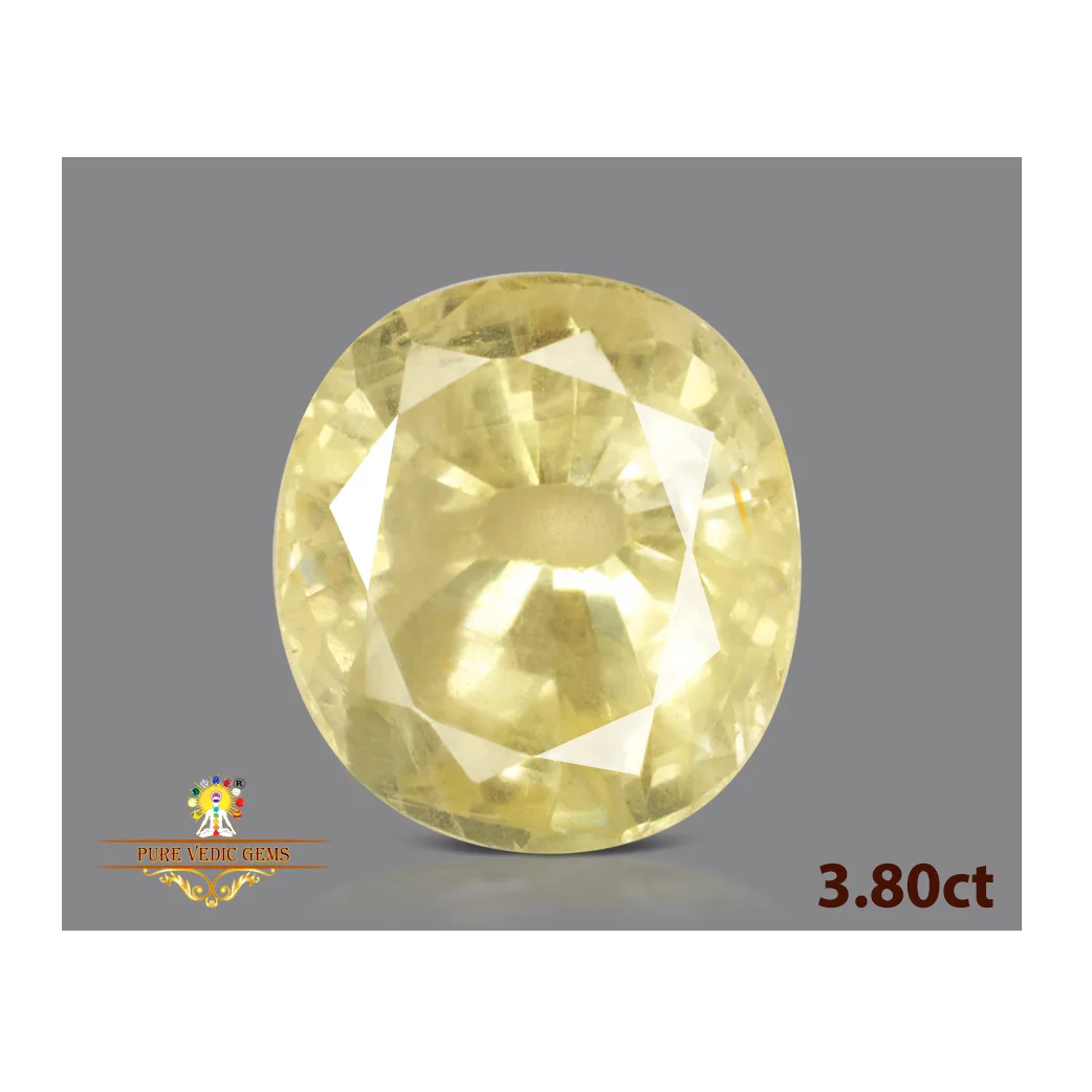 Yellow Sapphire 3.80ct. (Luxury) — image 1