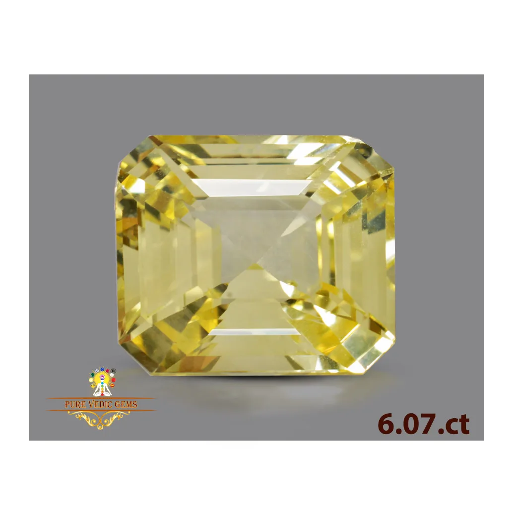 Yellow Sapphire 6.07ct.On-Demand — image 1