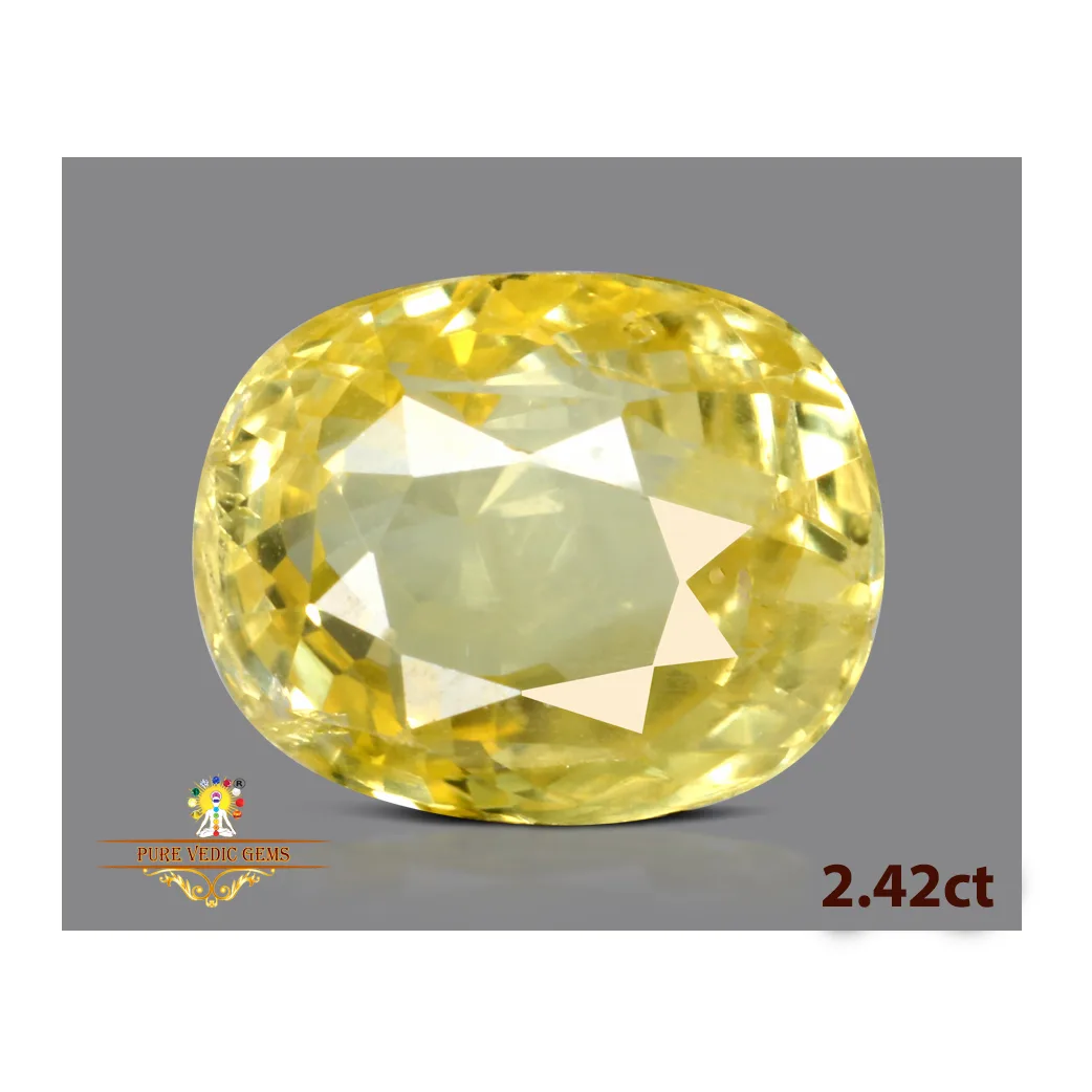 Yellow Sapphire 2.42ct. (Luxury) — image 1