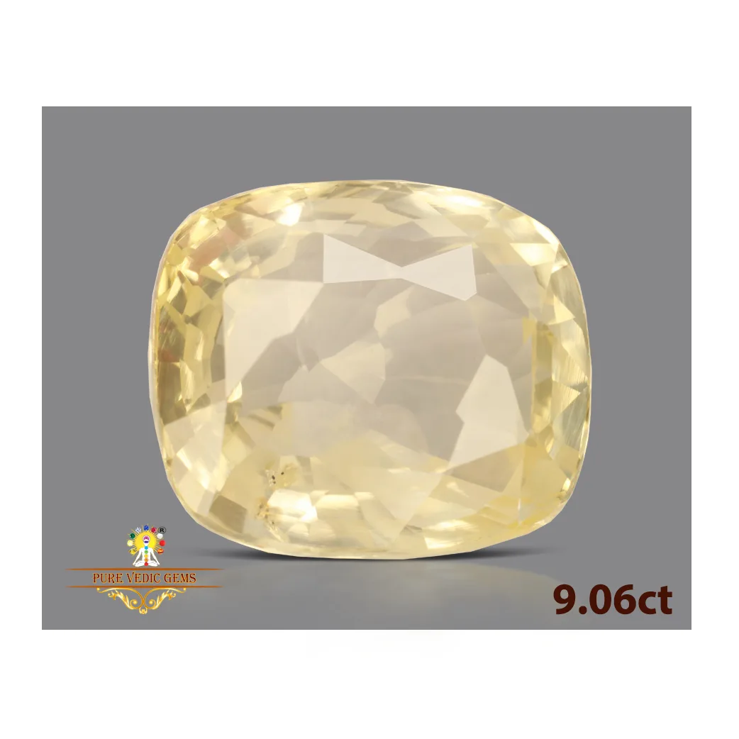 Yellow Sapphire 9.06ct.On-Demand — image 1